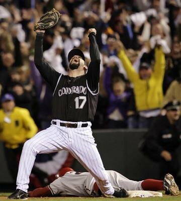 Todd Helton celebration